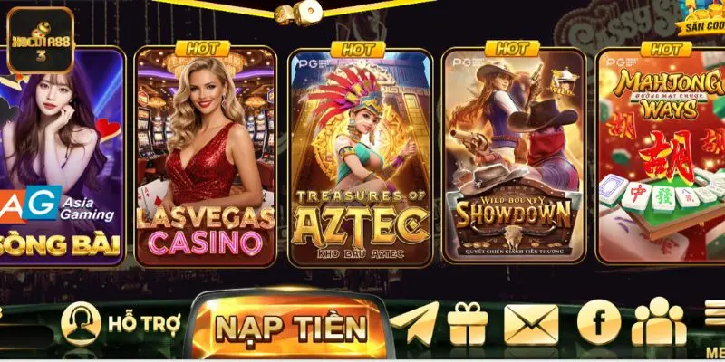 Game bài đổi thưởng với những trò chơi quen thuộc